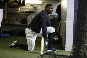 Estevan Florial of the New York Yankees