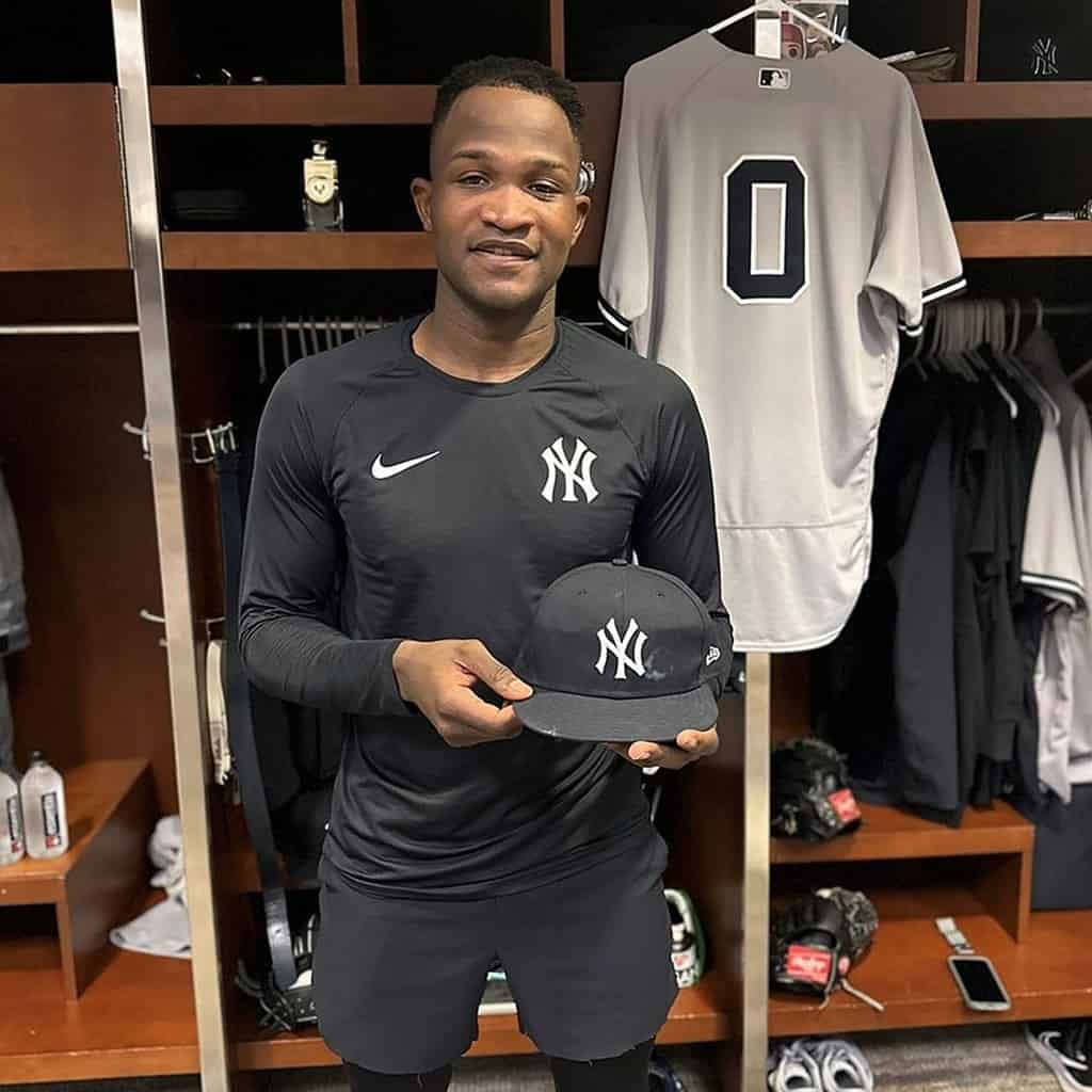New York Yankees starter Domingo German