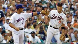 Cal RIpken Jr. and Alex Rodriguez