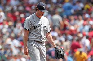 Gerrit Cole in action for the New York Yankees.