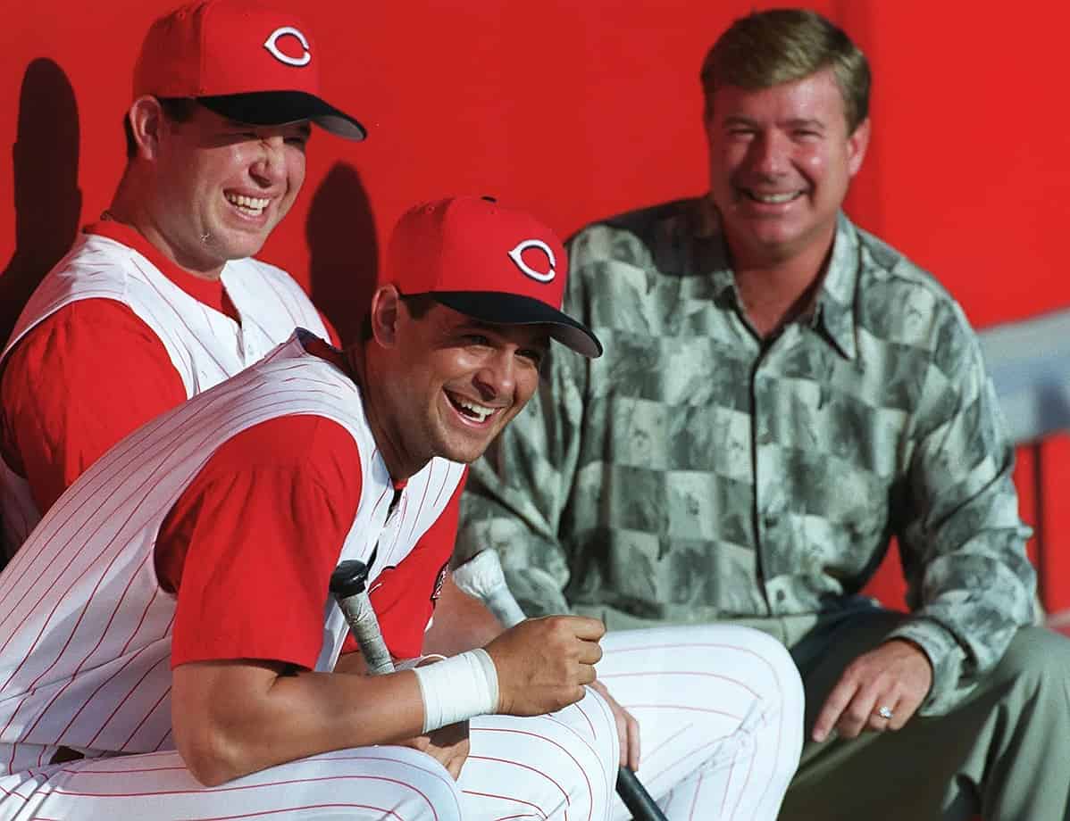 Aaron Boone and Sean Casey were roommates together with the 1999