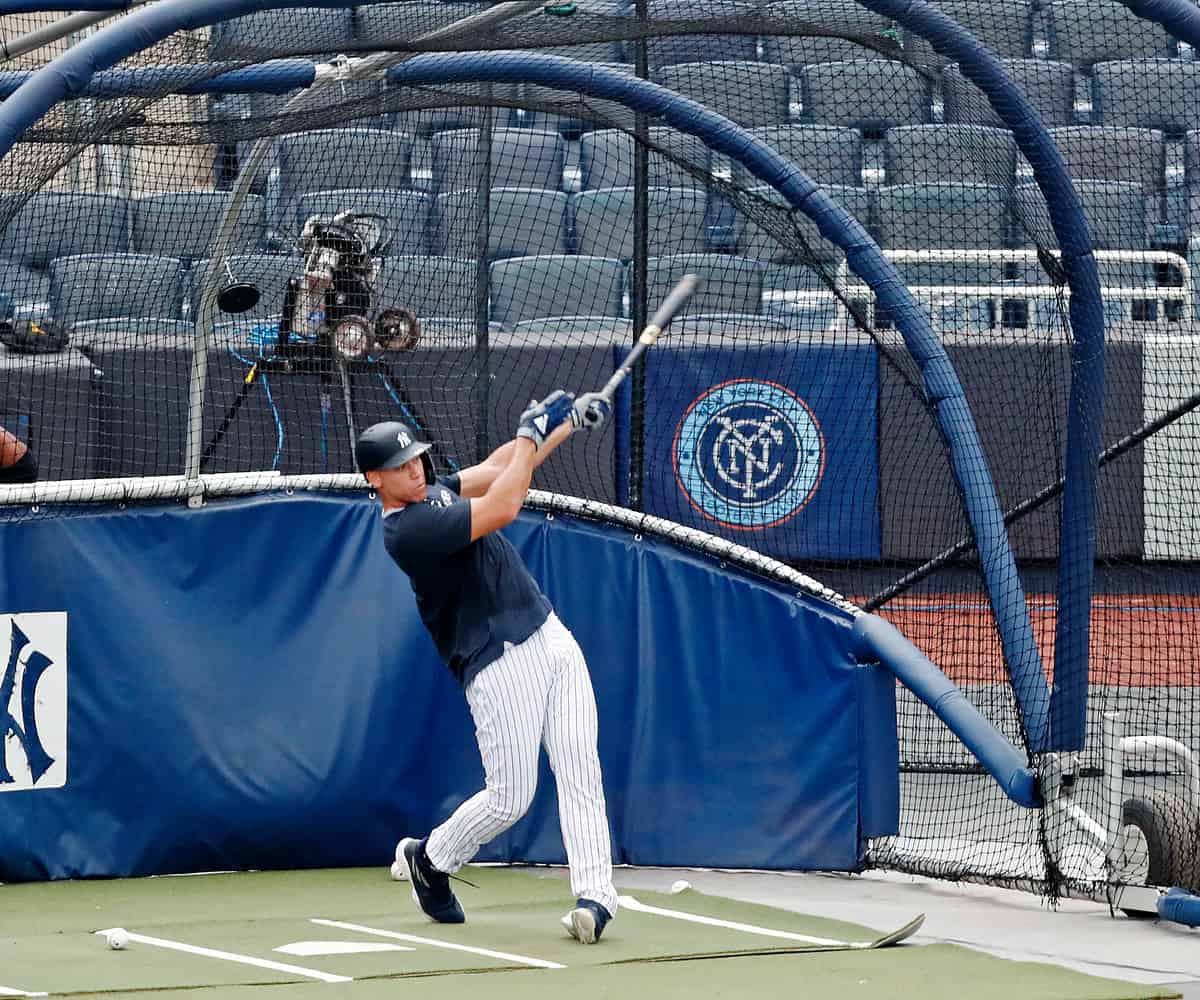 Hitting Coach Calls Aaron Judge S First Swing Practice Perfect