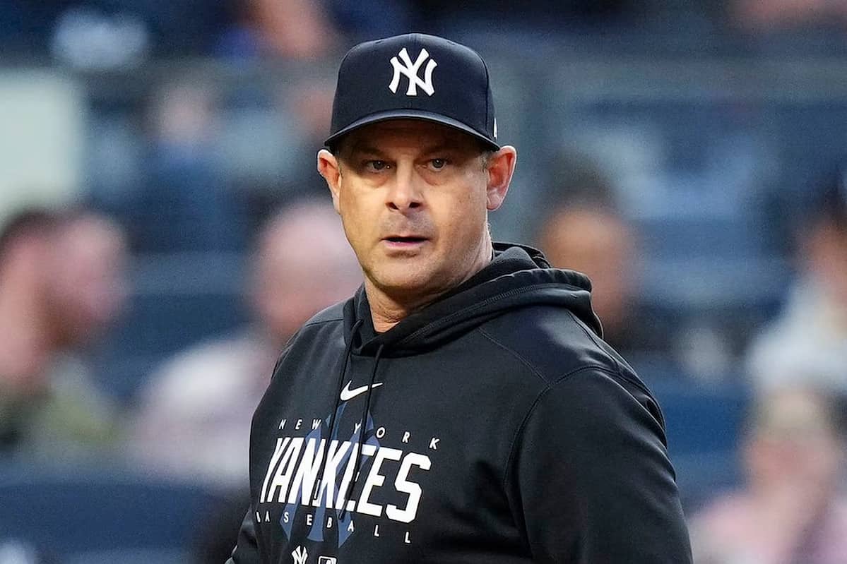 Aaron Boone - the manager of the Yankees