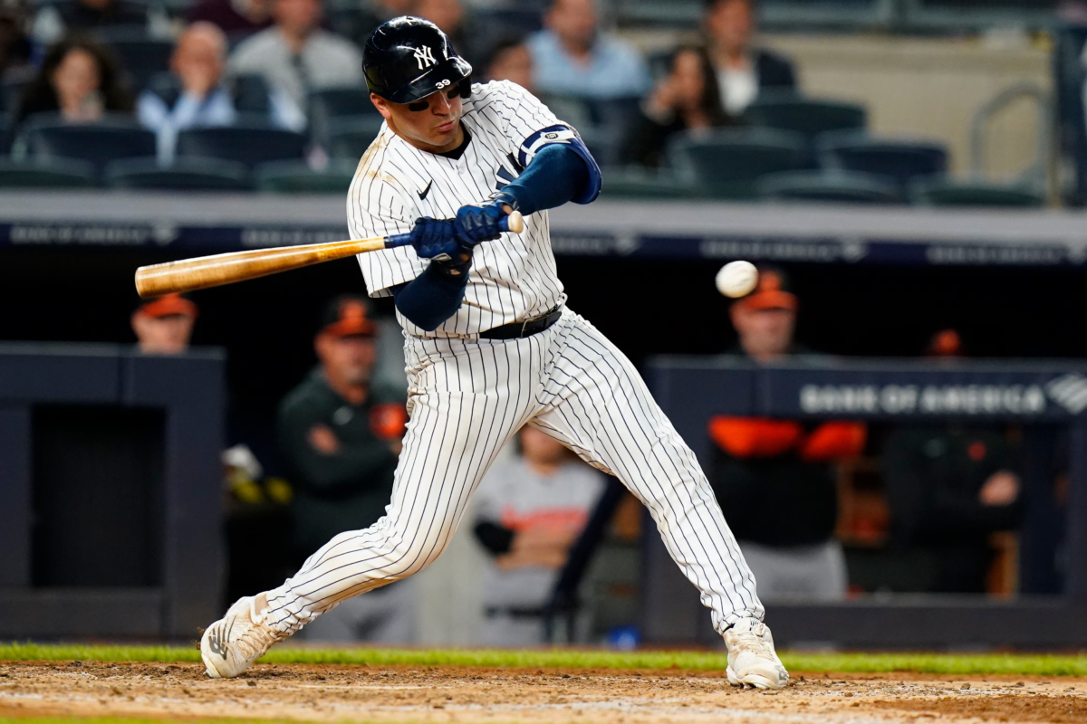 Yankees catcher Jose Trevino out for season with wrist injury