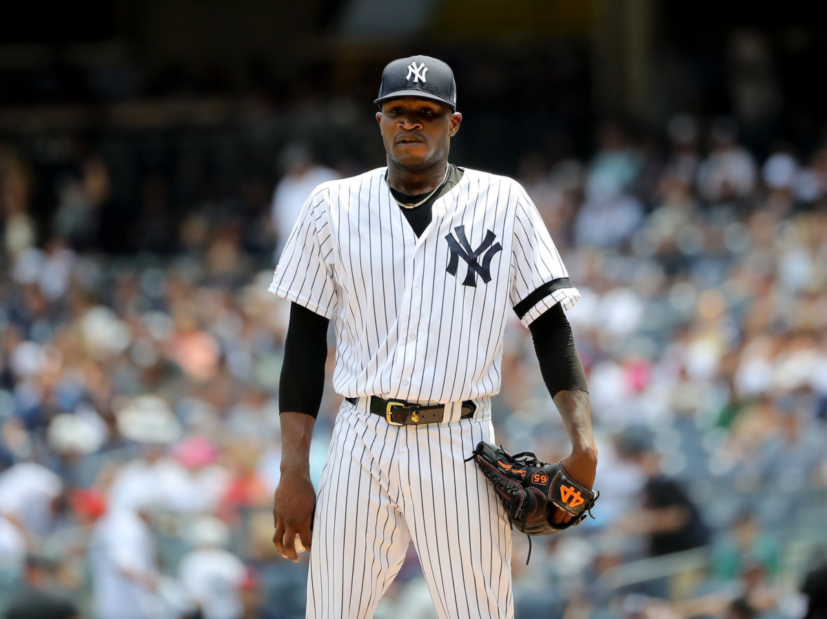 Yankees' Domingo German starts the Subway Series at Yankee Stadium on July 25, 2023.