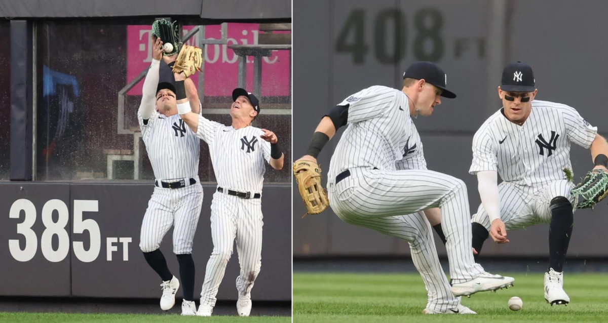 Defensive flops by the Yankees are on showcase in the game against the Mets on July 25, 2023, at Yankee Stadium.