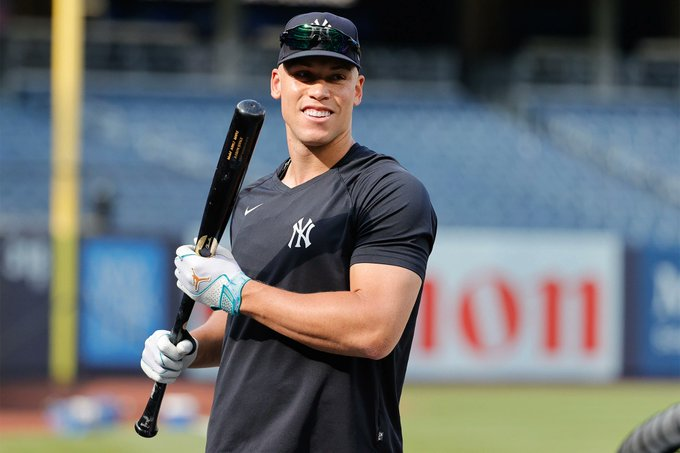 Aaron Judge - the captain of the Yankees.