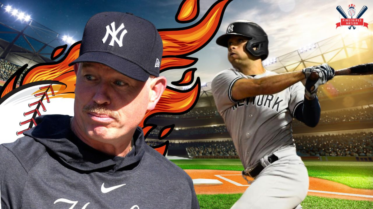 Isiah Kiner-Falefa and Yankees hitting coach Sean Casey