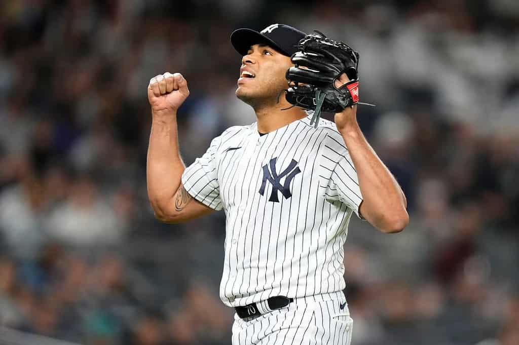 Yankees pitcher Jimmy Cordero suspended for rest of the season for domestic violence.
