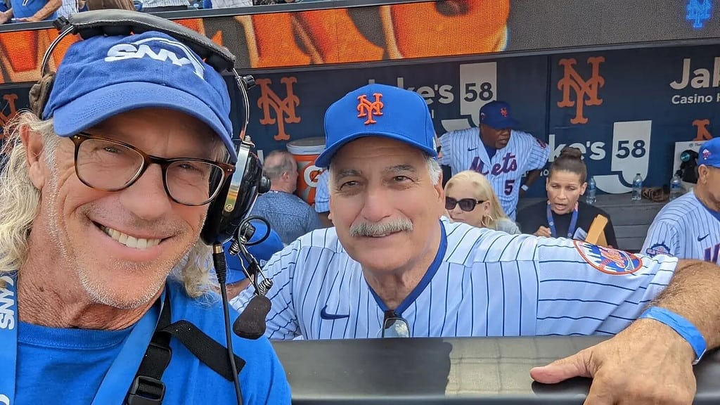 Pete Stendel, the cameraman who was hit in the head by a ball during the game between Yankees vs Orioles.