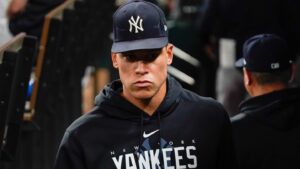 Aaron Judge - the captain of the New York Yankees.