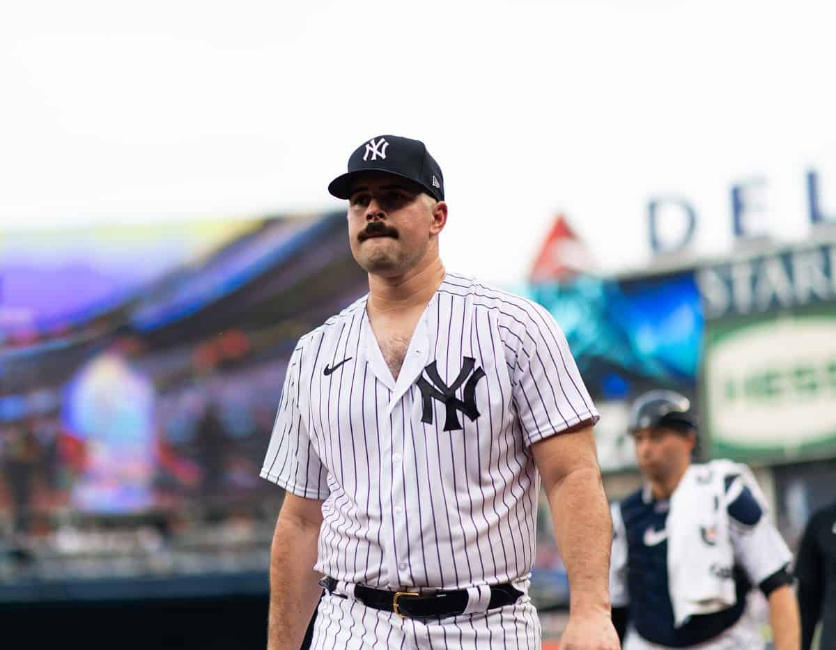 The league isn't ready for mustachioed Carlos Rodon : r/NYYankees