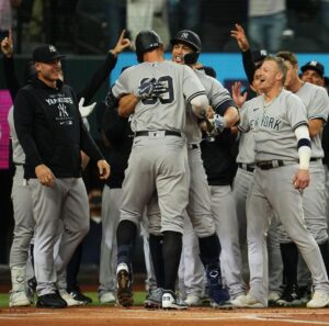 The New York Yankees big earners Rizzo, Stanton, Judge, Donaldson, and LeMahieu.