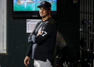 Aaron Boone, the manager of the Yankees