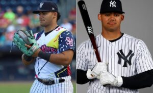 Jasson Dominguez of the New York Yankees
