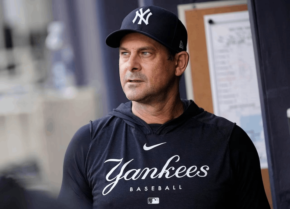 Aaron Boone, el manager de los New York Yankees.