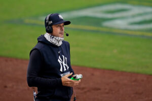 Aaron Boone, the manager of the New York Yankees