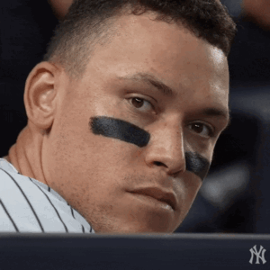Aaron Judge hit 3 home runs in the Yankees vs. Nationals game on Aug 23, 2023, at Yankee Stadium.