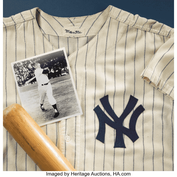 Mickey Mantle's Final Yankees Jersey Hits Auction, Expected To