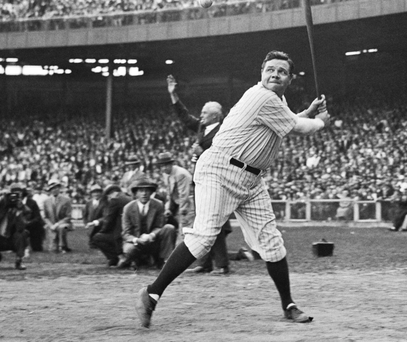 Babe Ruth Hits Record-Breaking 60th Homer On Sept. 30, 1927