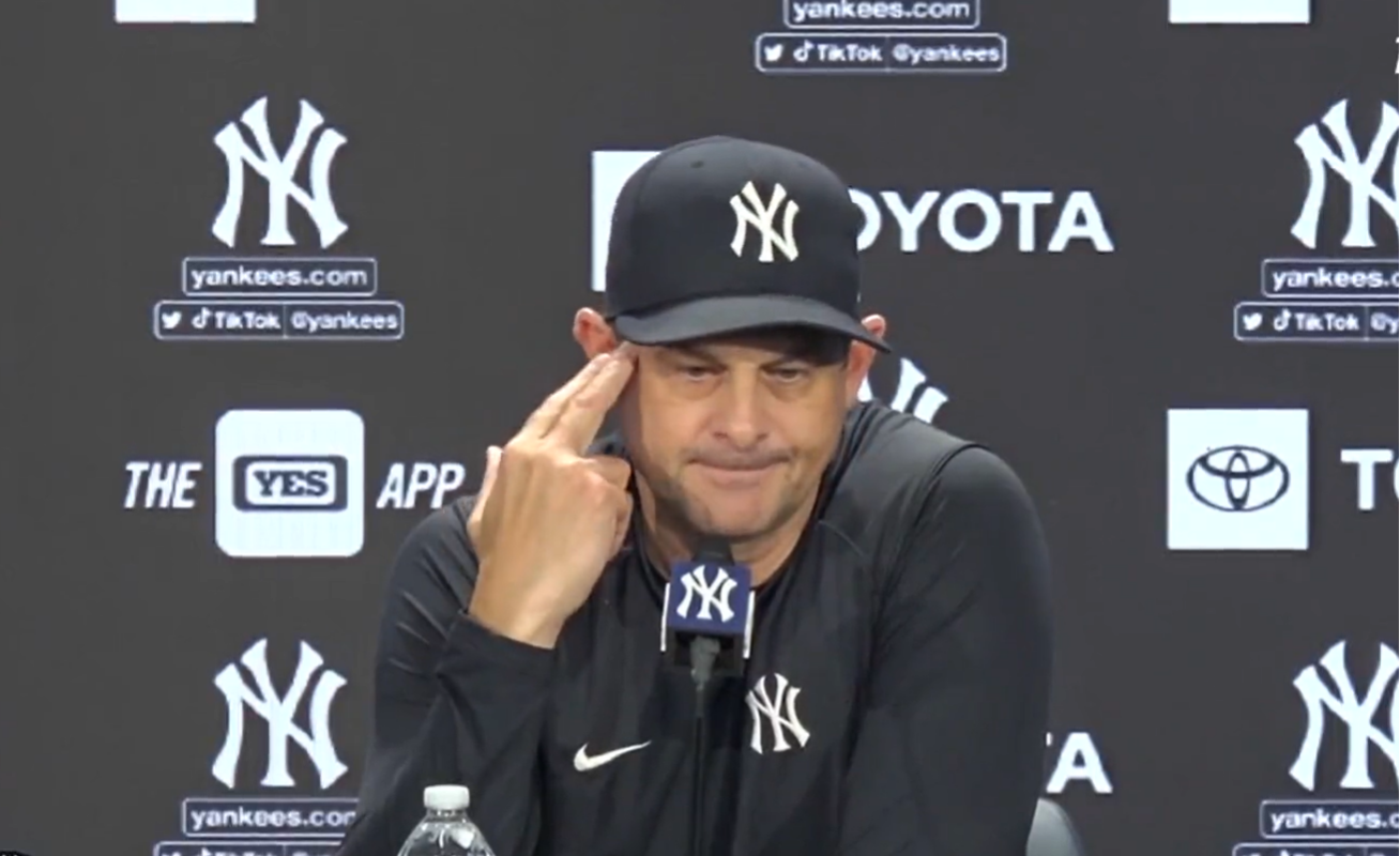 2022 Yankees are team Aaron Boone was promised