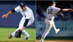 Playing left field for the Yankees on Aug 2, 2023, Isiah Kiner-Falefa picked up his first two career outfield assists in a 7-2 win over the Rays at Yankee Stadium.