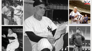 Casey Stengel, the manager of the New York Yankees from 1949 to 1960.