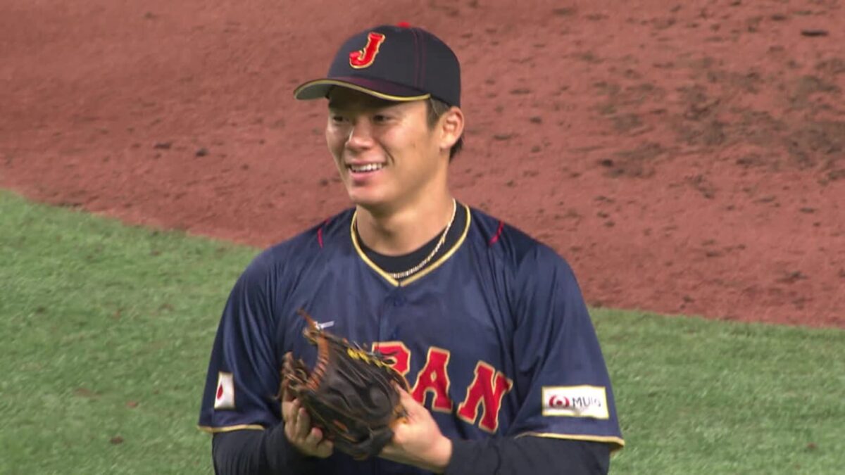 Yanoshibu Yamoto - the newest Yankees' target - during a game in Japan.