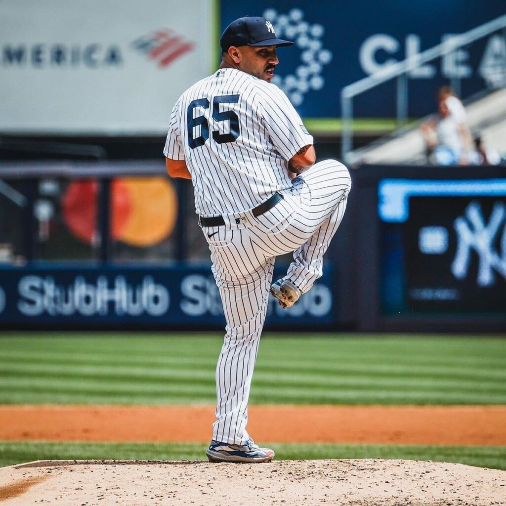 Yankees starting pitcher Nestor Cortes