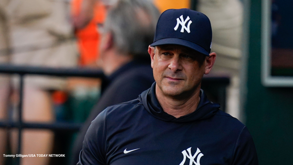 Aaron Boone, the manager of the Yankees