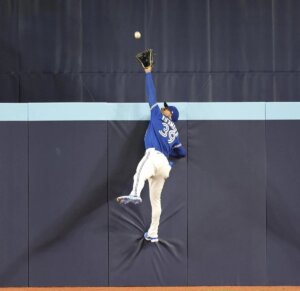 Kevin Kiermaier of the Toronto Blue Jays