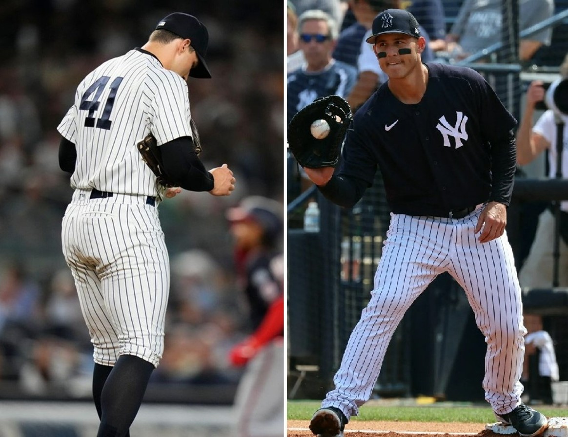Yankees' Tommy Kahnle, Anthony Rizzo