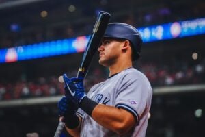 Jasson Dominguez becomes the Yankees' youngest player to debut when he steps onto the field vs. the Astros at Minute Maid Park on September 1, 2023.