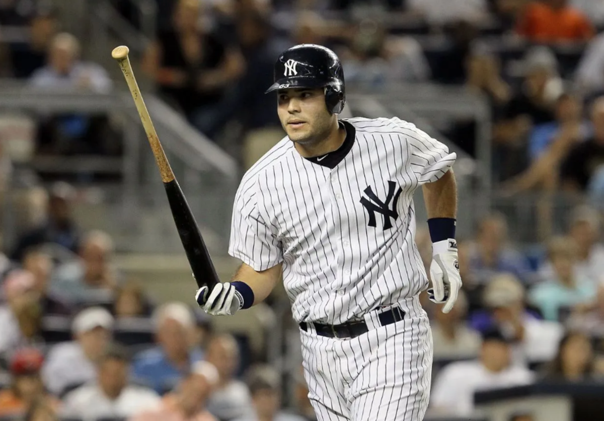 Yankees' Giancarlo Stanton belts another bullet line driv