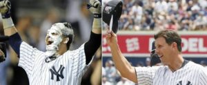 Former Yankees champions Tino Martinez and Nick Swisher