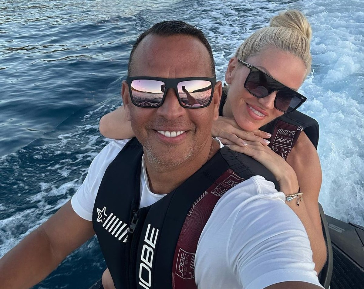 Alex Rodriguez, 48, is seen with his girlfriend, 44-year-old Canadian fitness instructor Jaclyn Cordeiro.