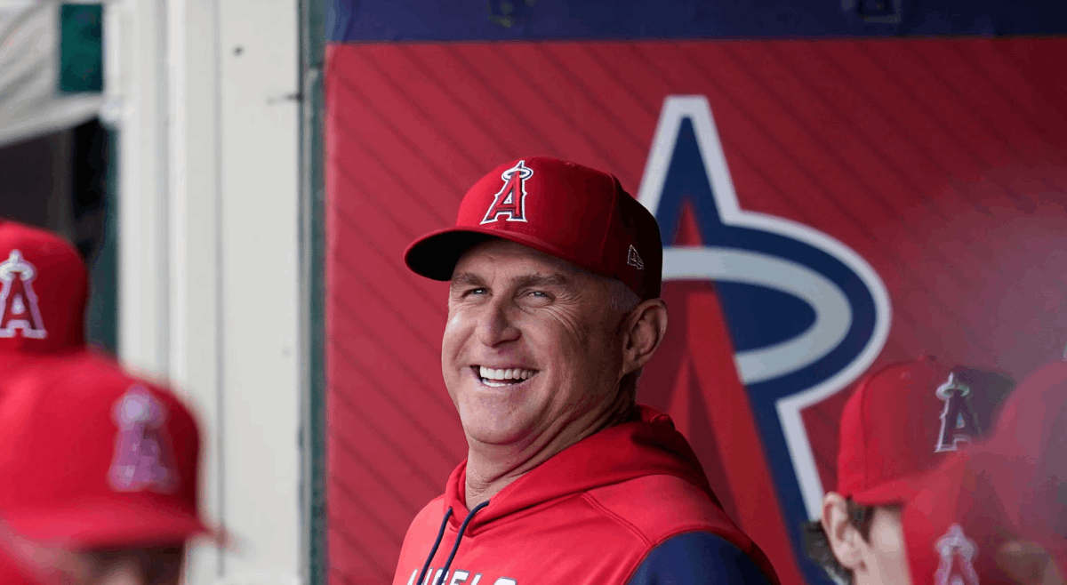 The Los Angeles Angels fired former New York Yankees coach Phil Nevin interim manager.