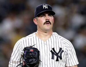 Carlos Rodon, player of the Yankees