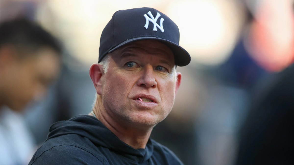 El entrenador de bateo de los Yankees de Nueva York, Sean Casey.