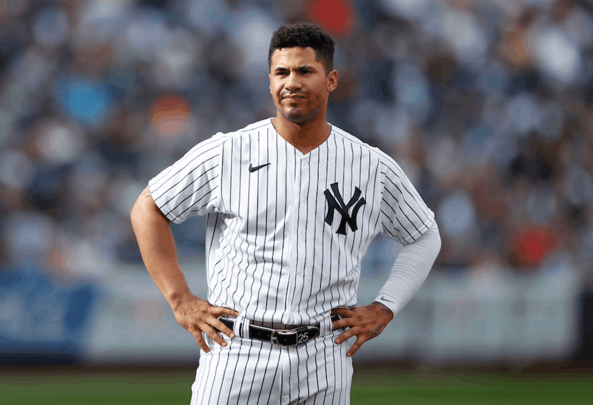 Gleyber Torres, player of the New York Yankees.