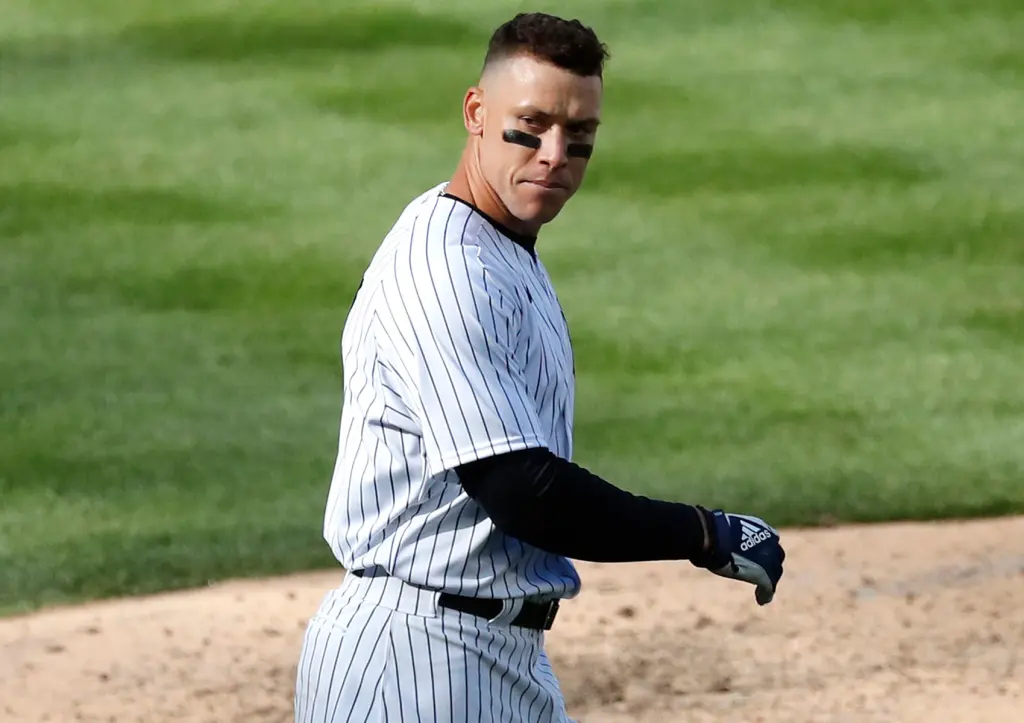 The star of the new york yankees, aaron judge