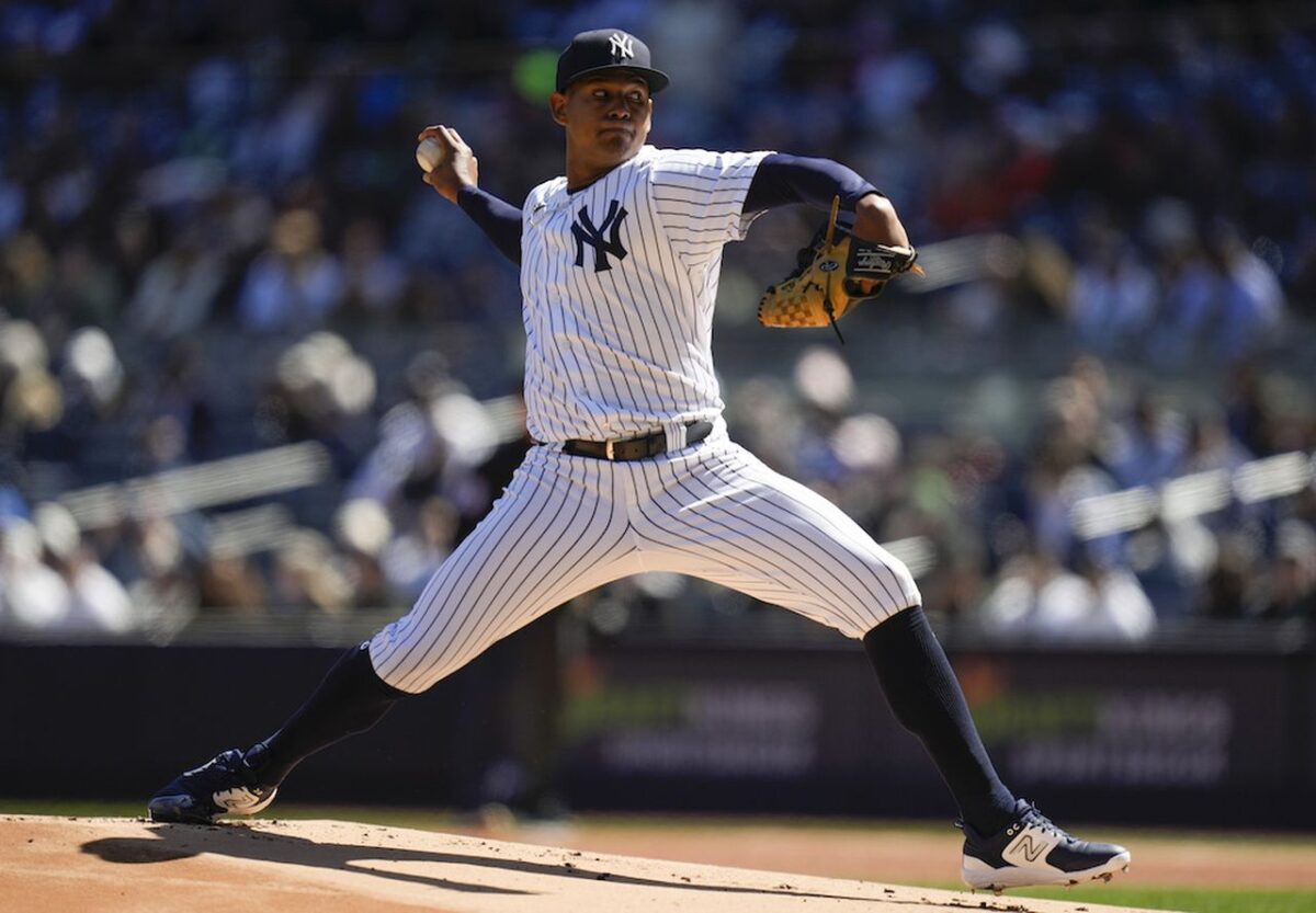 Jhony Brito, jugador de los New York Yankees.