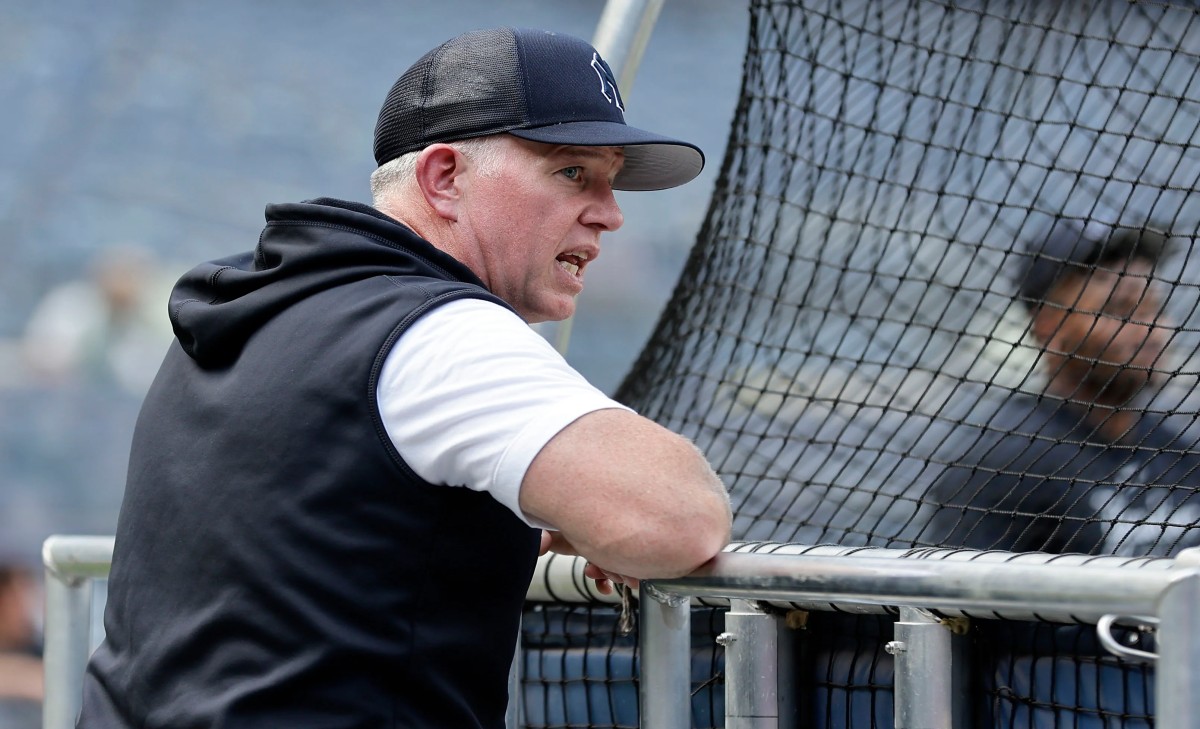 Sean Casey, the New York Yankees' hitting coach
