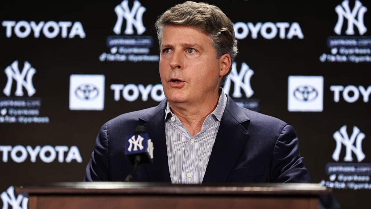 Yankees managing partner Hal Steinbrenner is at Yankee Stadium in September 2023.