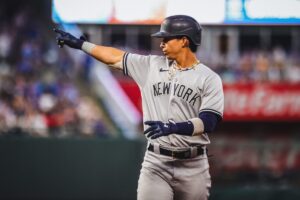 Yankees player, Oswaldo Cabrera