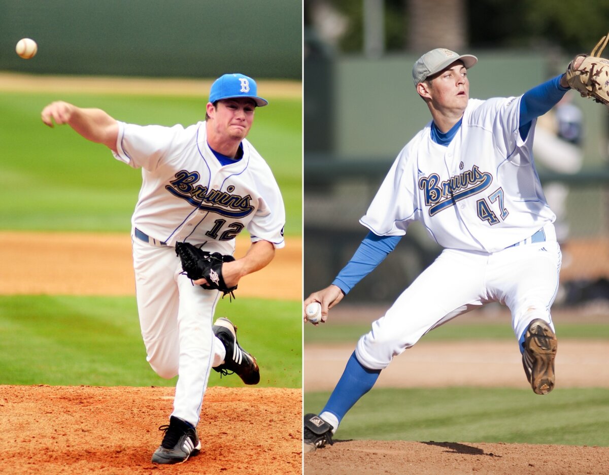 2020 NL Cy Young Trevor Bauer and 2023 Cy Young Gerrit Cole were teammates at UCLA.
