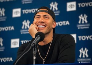 Second baseman Gleyber Torres of the New York Yankees