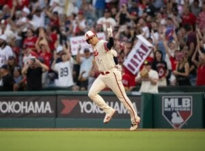 Shohei Ohtani of the Los Angels Angels