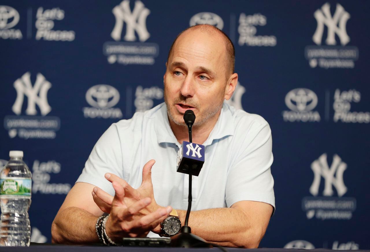 New York Yankees general manager Brian Cashman is taking heat following the club's sweep by the Houston Astros in the American League Championship Series. His contract expires at the end of the year