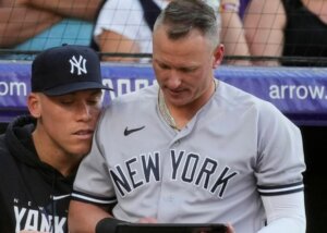 Aaron Judge with Josh Donaldson